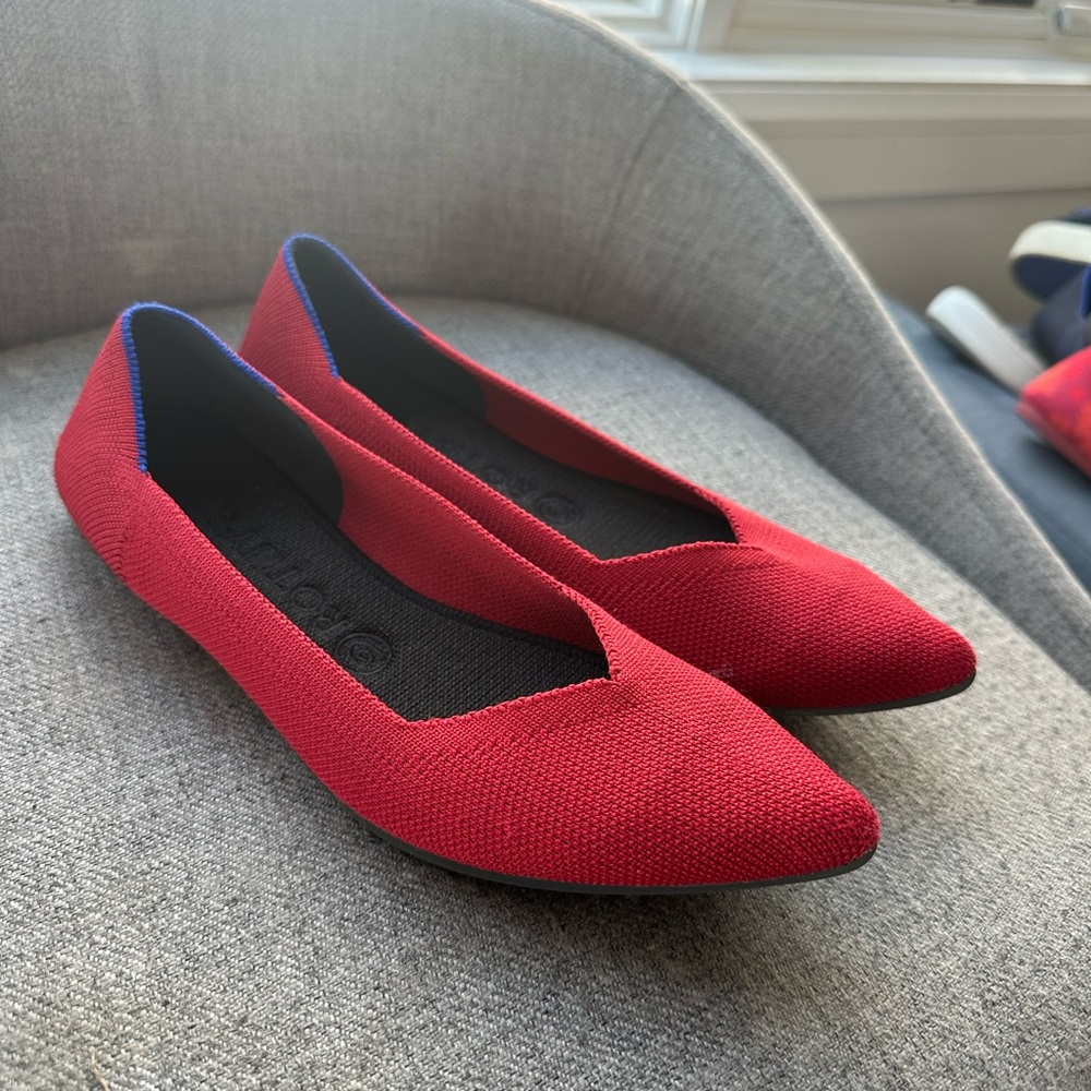 Rothy’s Stylish Red Women's Flats